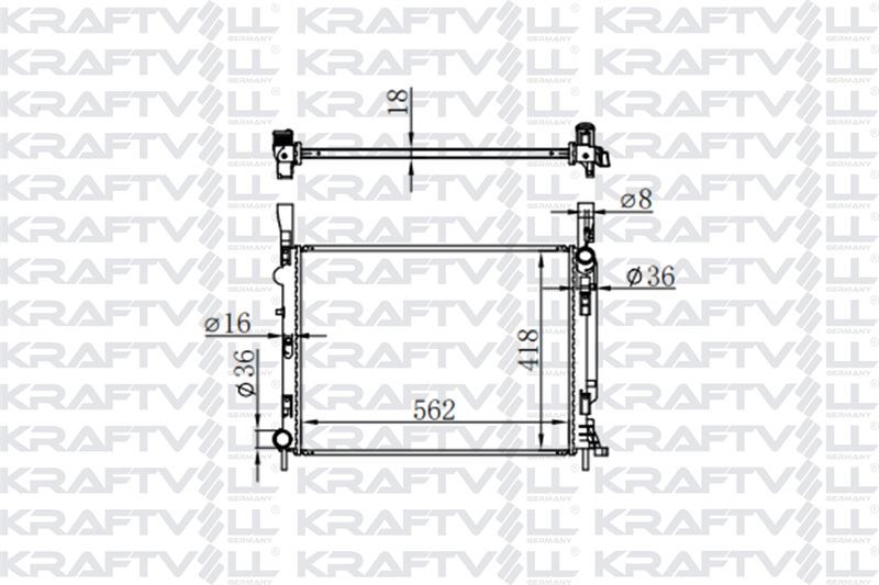 MOTOR RADYATORU KANGOO III 1,5DCI / 1,6 08>
