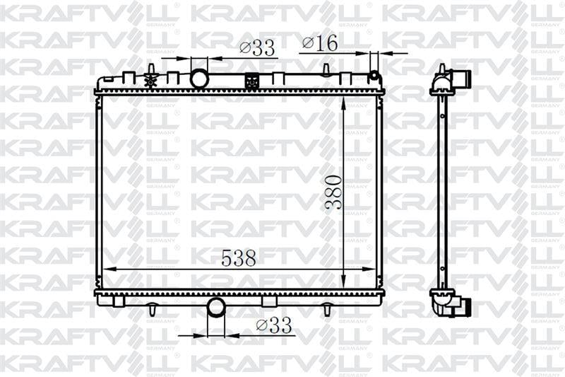 MOTOR RADYATORU P301-P2008-P207-C2-C3 ( 380×538×16 )> BRAZING