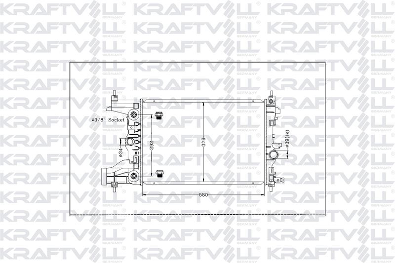 MOTOR SU RADYATORU A.T ASTRA J 10>19 A16XER - B16XER CRUZE (J300) CRUZE (J305) F16D 580X398X16