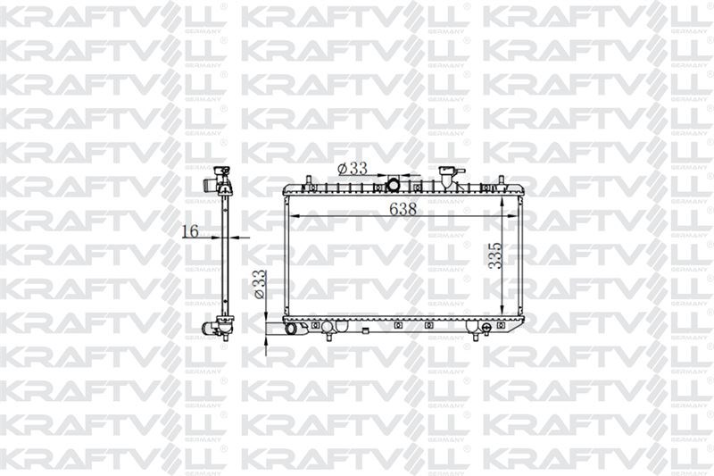 MOTOR SU RADYATORU HYUNDAI ACCENT ADMIRE 1.6 03>06 MANUEL (335*638*16)