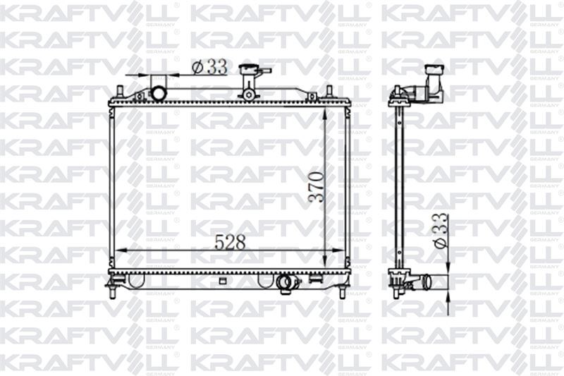 MOTOR SU RADYATORU HYUNDAI ACCENT ERA 1.5 DIZEL 2006>2012 MANUEL VITES (370X528X26)(HCC MARKA YETKIL