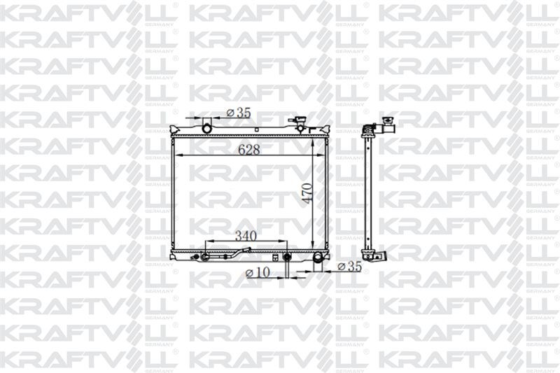 MOTOR SU RADYATORU KIA SORENTO 2006> OTOMATIK VITES BRAZING