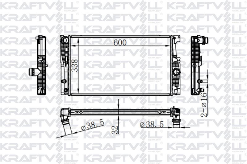 MOTOR SU RADYATORU OTOMATIK BMW F10 F11 N20