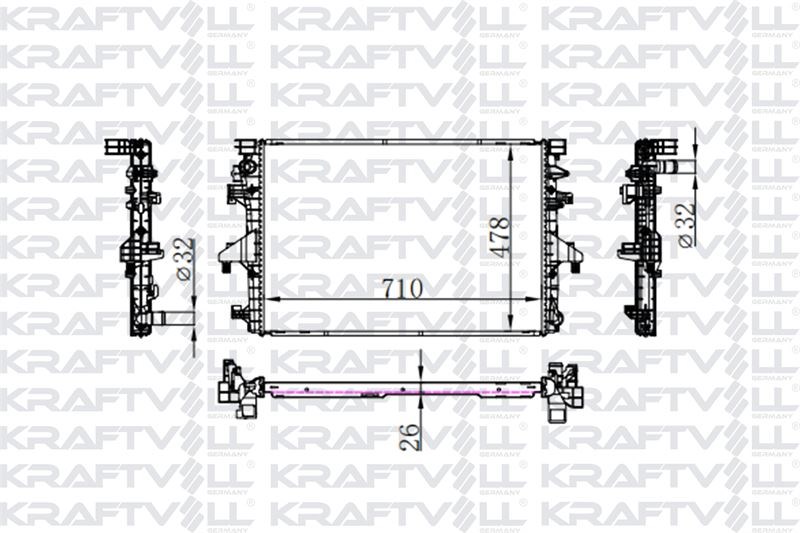 MOTOR SU RADYATORU TRANSPORTER T6 10>15
