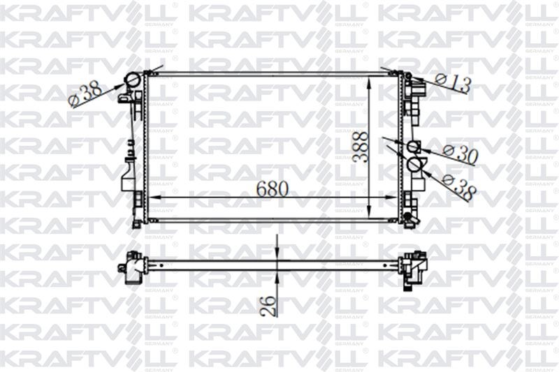 MOTOR SU RADYATORU VIANO W639 03> VITO W639 03>