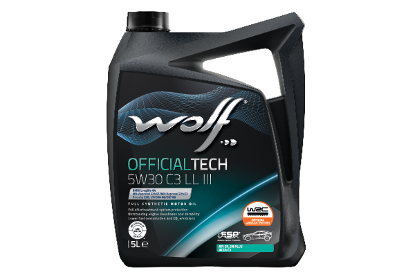MOTOR YAĞI 5W30 C3 SP EXTRA 5L WOLF OFFICIALTECH 