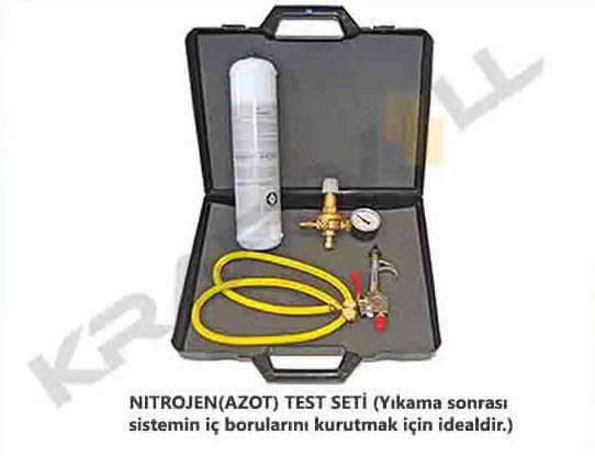 NITROJEN(AZOT) TEST SETI (Yikama sonrasi sistemin iç borularini kurutmak için idealdir.)