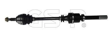 ÖN AKS KOMPLE SAĞ MEGANE II 02-09 1.6 16V 2.0 16V OTOMATİK VİTES UZUNLUK 804MM 23X23