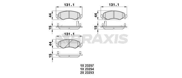 ON FREN BALATASI AGILA 1.0 1.2 1.3 CDTI 00> SUZUKI WAGON R+1.3 4WD 00>
