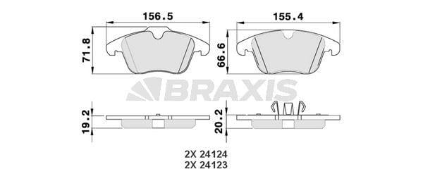 ON FREN BALATASI FREELANDER 2 06-14 / MONDEO IV 1.6TI / 2.0TDCI / 1.8TDCI / 2.5 07 /> S MAX GALAXY 1.6TDCI / 1.6 TI / 2.2TDCI
