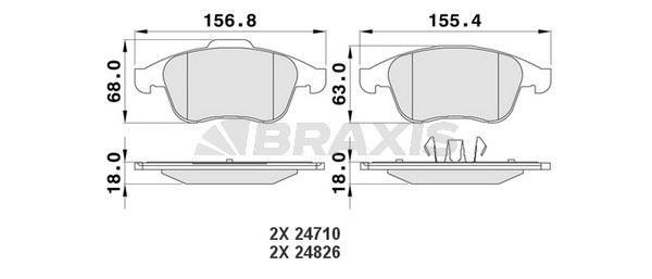 ON FREN BALATASI LAGUNA III 2.0GT / 2.0DCI GT / 3.0DCI 03 / 08>