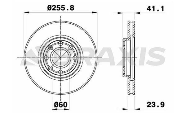 ON FREN DISK AYNASI (4 BIJON) ASTRA G