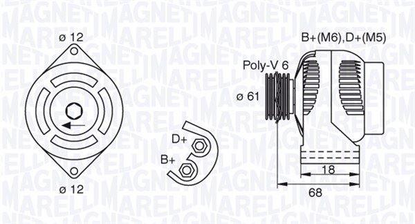 OPEL ALTERNATÖR ASTRA H 