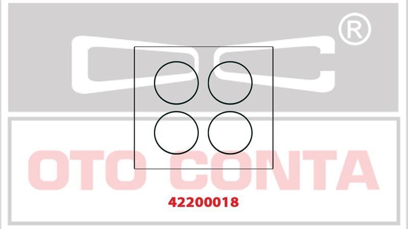 PEUGEOT 206 1.6 16 V EMME MANİFOLT CONTASI TAKIM TU5JP4 (NFU-N6A-NFR)