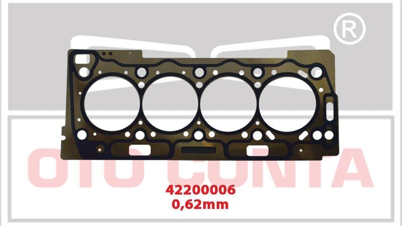 PEUGEOT 206 1.6 16 V SİLİNDİR KAPAK CONTA ÇELİK Ø78.5->79.5MM 0.62MM TU5JP4 (NFU-N6A-NFR)