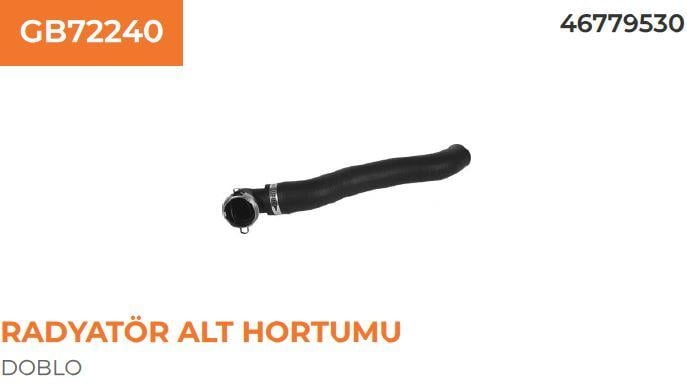 RADYATÖR ALT HORTUMU FIAT DOBLO 1.9 JTD 00..> 4677