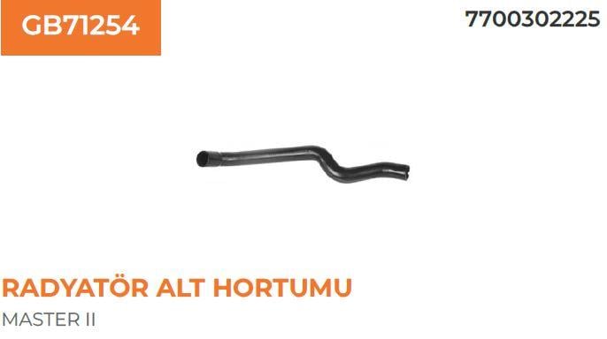 RADYATÖR ALT HORTUMU RENAULT MASTER 7700302225