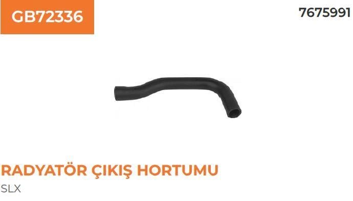 RADYATÖR ÇIKIS HORTUMU DKS SLX