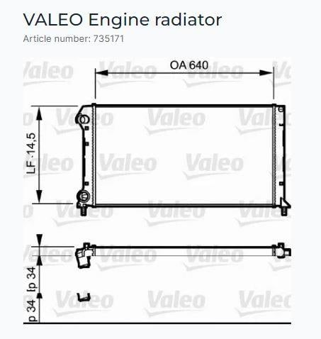 RADYATÖR FIAT DOBLO