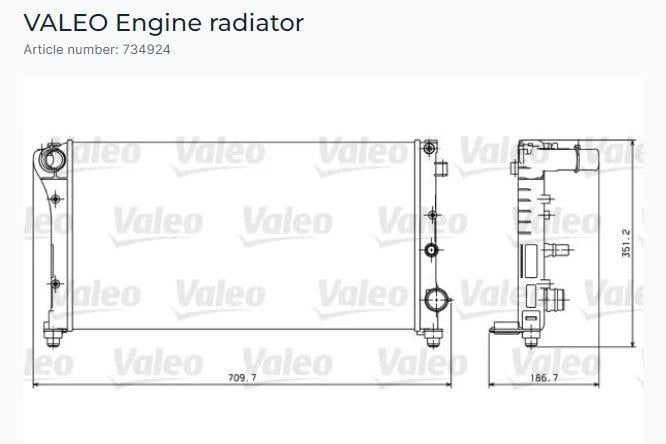 RADYATÖR FIAT PANDA 1.1I,1.2I 04>