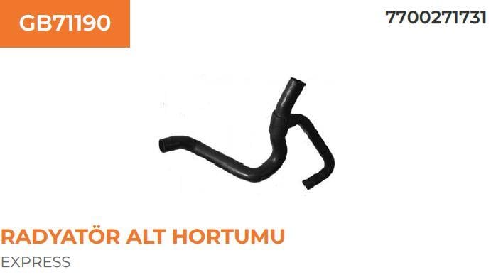 RADYATÖR HORTUMU ALT EXPRESS 1.4 8V 85>98