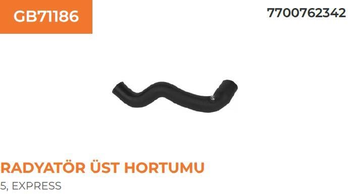 RADYATÖR HORTUMU ÜST EXPRESS R5 1.4 8V 85>95