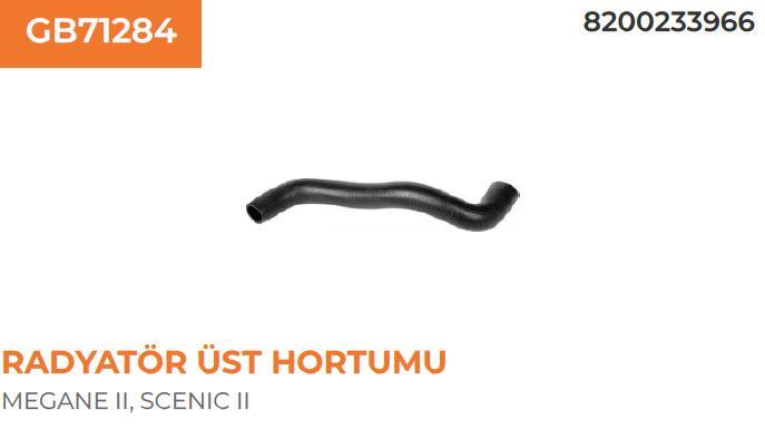 RADYATÖR HORTUMU ÜST MEGANE II 02>09