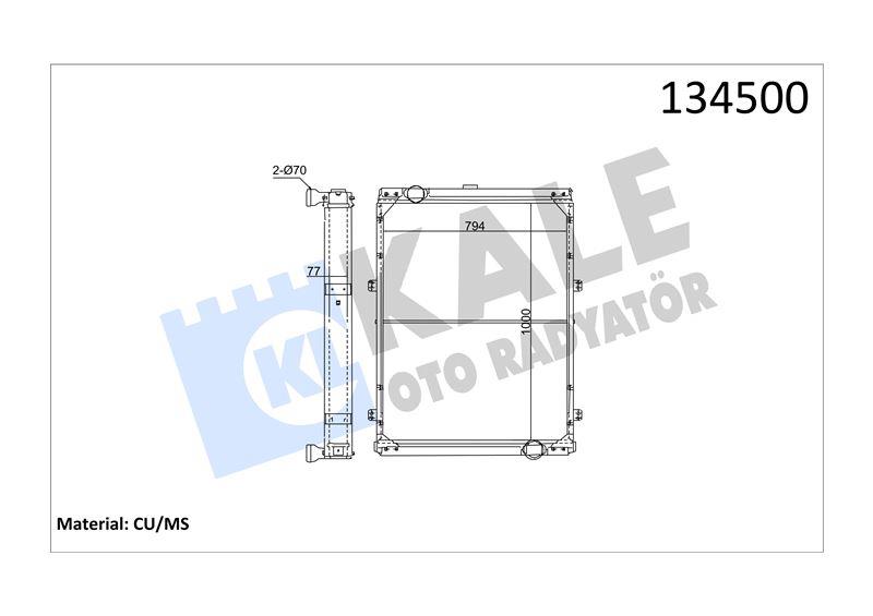 RADYATOR MAN S 2000 OTOBÜS 5 SIRA PA 1000×794×77
