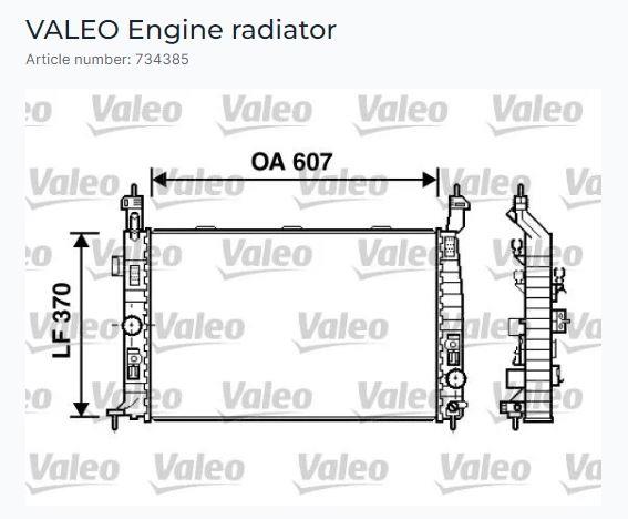 RADYATÖR OPEL MERIVA