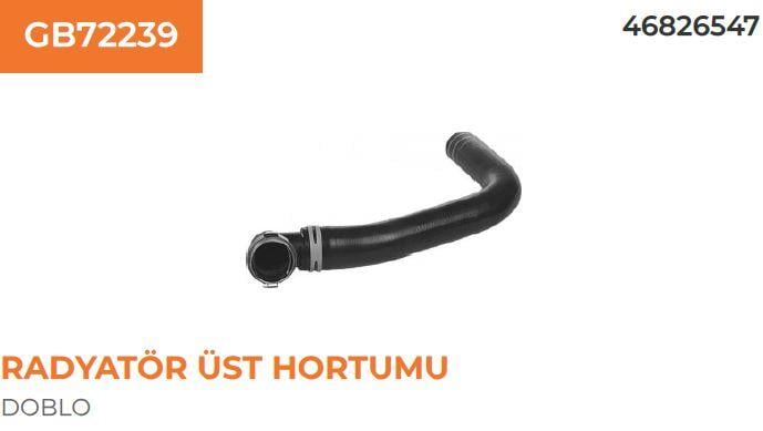 RADYATÖR ÜST HORTUMU FIAT DOBLO 1.9 JTD 00..> 4682