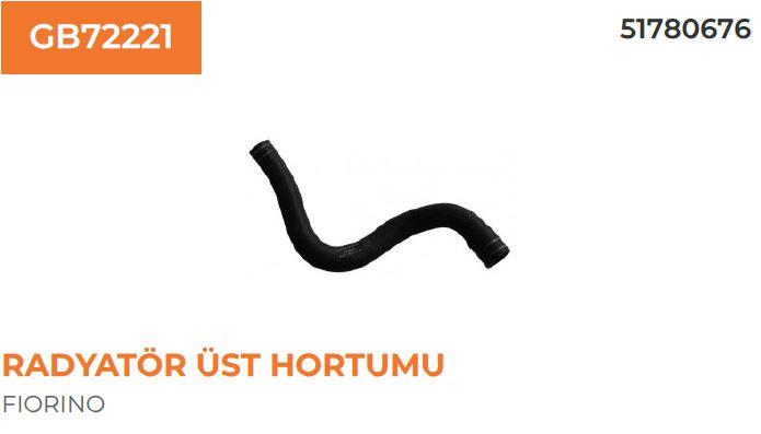 RADYATÖR ÜST HORTUMU FIAT FIORINO 1.3 MJT 51780676