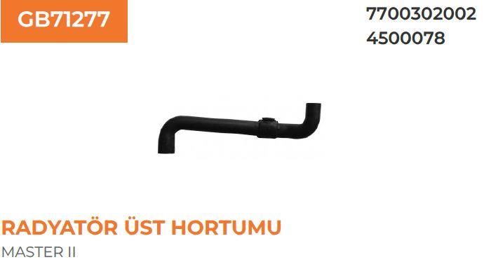 RADYATÖR ÜST HORTUMU RENAULT MASTER II-MOVANO 2,5 
