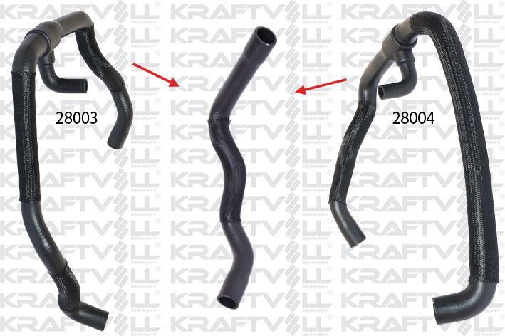 RADYATOR UST HORTUMU TRANSPORTER T4  2,4 TDI / 2,5 TDI 95>04