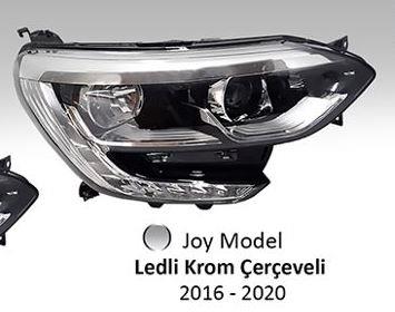 RENAULT MEGANE IV 2017- FAR JOY MODEL LEDLİ KROM ÇERÇEVELİ MOTORLU SOL 260605154R