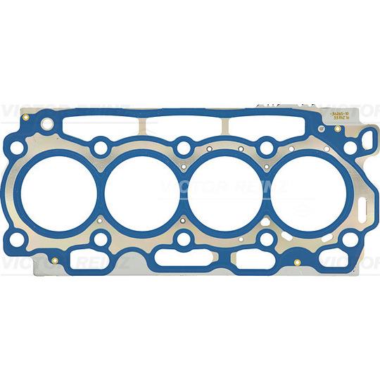 SİLİNDİR KAPAK CONTASI 1.30MM 3 CENTIK FOCUS II 1.6 TDCI 04>11 FIESTA 1.6 TDCI 02>08 FUSION I 04>14 VOLVO C30 06>12 S40 II 06>12 S80 II 06>12 V50 05>12 V70 III 09>11 1.6D-206-207-307-308-