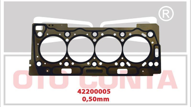 SİLİNDİR KAPAK CONTASI BERLINGO 1.6 16V P. 206 307 BERLINGO 1.6 16V Ø79.9MM S.K.C ÇELIK MLS 0.62MM N6A NFU TU5JP4 0209.1E