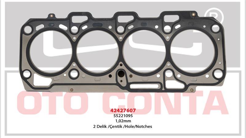 SİLİNDİR KAPAK CONTASI DOBLO III JTD LINEA 1.6 16V 2 ÇENTIK