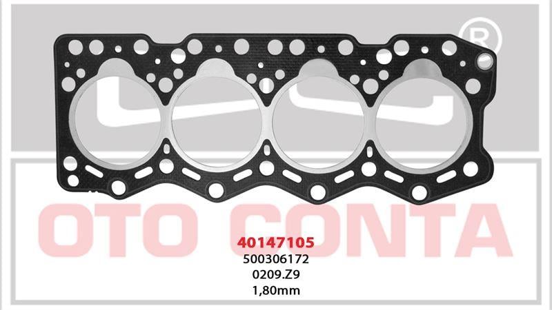 SİLİNDİR KAPAK CONTASI DUCATO 2.8 D S.K.C Ø96MM 2 DELIK DUCATO 2.8 D S.K.C Ø96MM 2 DELIK 1.80MM 8140.63 8140.23 500306172
