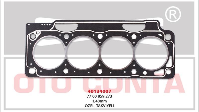SİLİNDİR KAPAK CONTASI LAGUNA 1.8 00> LAGUNA 1.8 00> S.K.C LPG'LI ARAÇLAR OZEL TAKVİYELİ 1.40 MM F3P F3R 7700859273