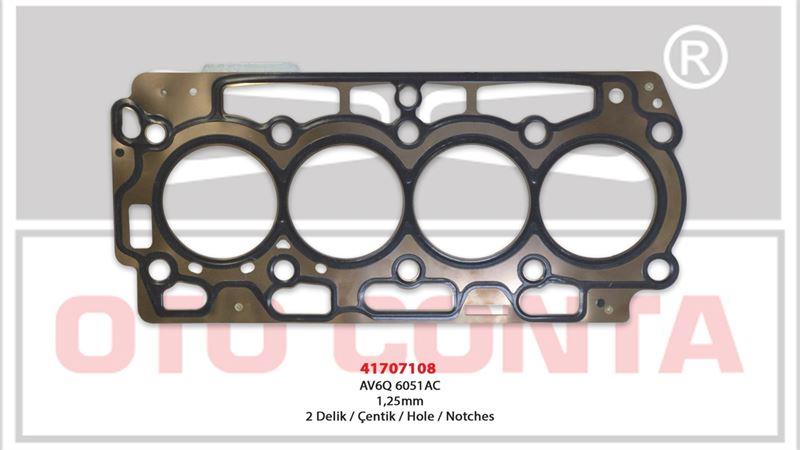 SİLİNDİR KAPAK CONTASI PARTNER 1.6 2 DELIK 1.35 MM