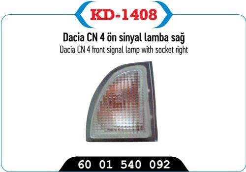 SINYAL LAMBASI SAĞ DUYLU CN4 YENI DACIA