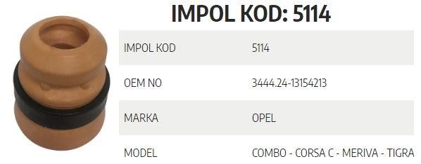SÜSPANSİYON TAKOZU ÖN COMBO-MERİVA-TİGRA