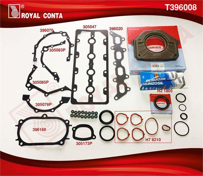 TAKIM CONTA CORTECO KEÇELİ REINZ S.LASTİKLİ SİLİNDİR KAPAK CONTASIZ FIAT PALIO ALBEA 1.2 16V. 80 HP 188A5.000 MOTOR