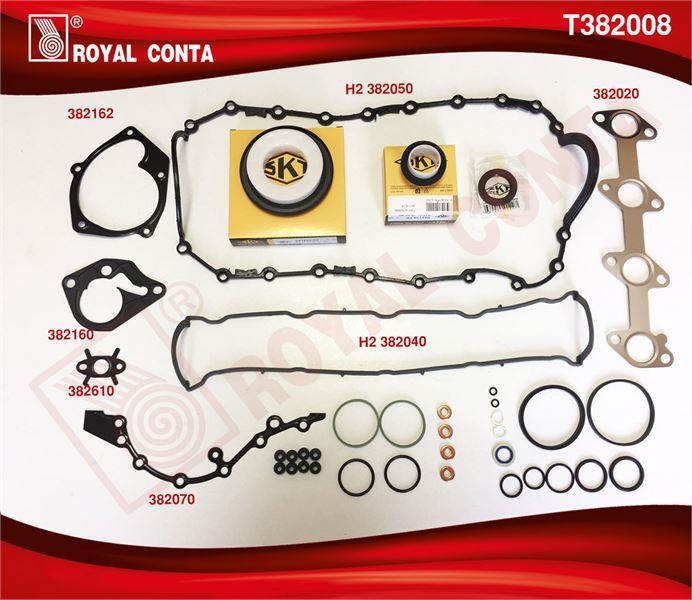TAKIM CONTA SKT KEÇELİ SÜBAP LASTİKLİ SİLİNDİR KAPAK CONTASIZ RENAULT CLIO MEGANE KANGOO 1.5 DCI DİZEL K9K