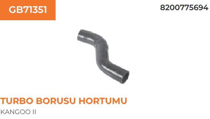 TURBO BORUSU HORTUMU METAL BORU HARİÇ RENAULT KANG