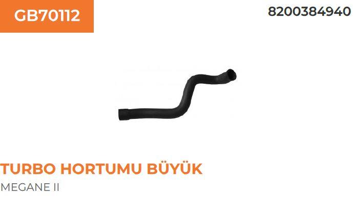 TURBO HORTUMU BÜYÜK DACIA LOGAN-SANDERO-MEGANE II 
