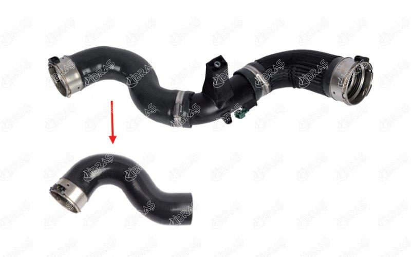 TURBO HORTUMU PLASTİK BORU HARİÇ ARKADAN ÇEKİŞLİ ARAÇLARDA KULLANILMIŞTIR