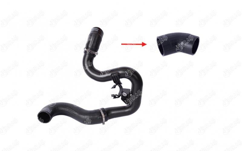 TURBO HORTUMU PLASTİK BORU HARİÇ OK İLE GÖSTERİLEN KÜÇÜK HORTUM