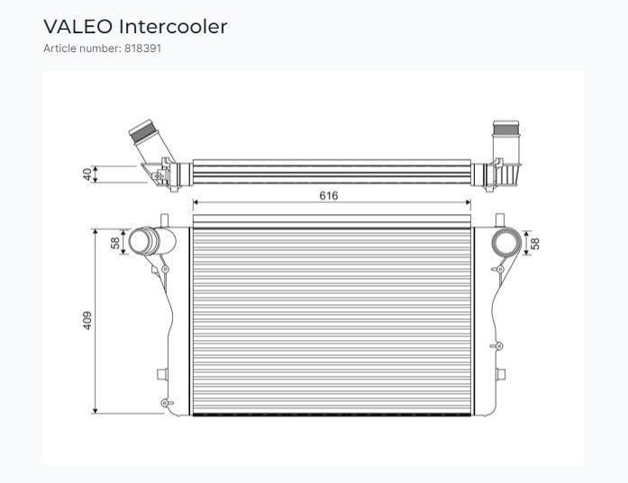 TURBO RADYATÖRÜ AUDI A3 TT