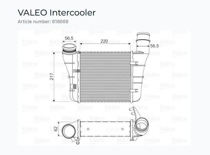 TURBO RADYATÖRÜ AUDI A4, SEAT EXEO